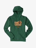 E.T. 40th Anniversary Be Good Bold Striped Font Orange Hoodie