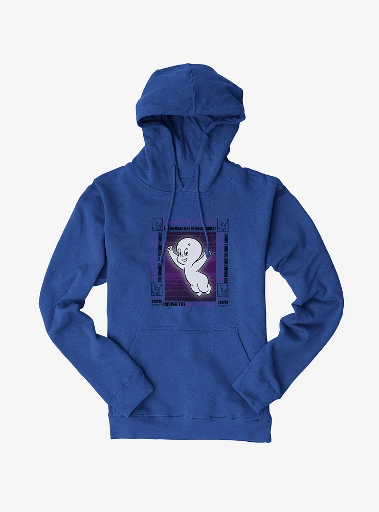 Casper The Friendly Ghost Virtual Raver Number One Hoodie