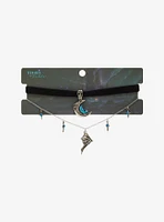 Thorn & Fable Blue Moon Wing Choker Set