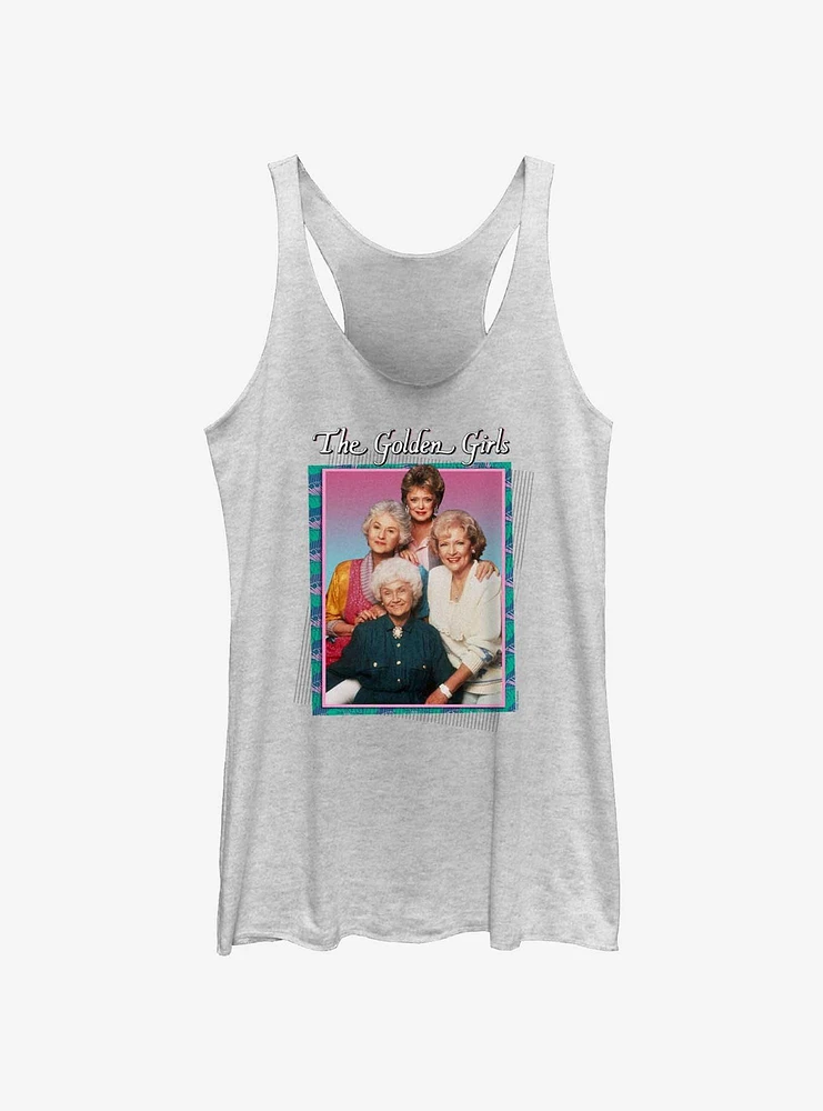 The Golden Girls Group Portrait Retro Tank