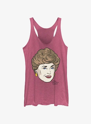 The Golden Girls Blanche Big face Tank