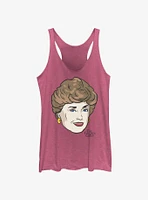 The Golden Girls Blanche Big face Tank