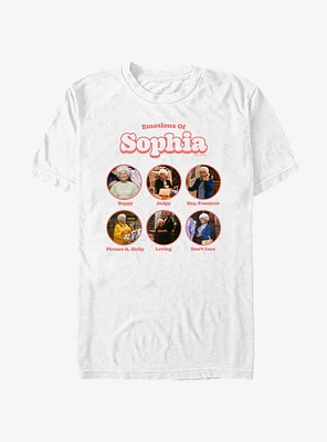 The Golden Girls Emotions Of Sophia T-Shirt