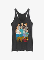 King of the Hill Group Pose Girls Tank