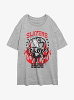 Buffy The Vampire Slayer Slayers Club Girls Oversized T-Shirt