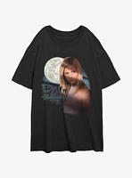 Buffy The Vampire Slayer Night Portrait Girls Oversized T-Shirt