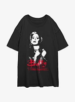 Buffy The Vampire Slayer Stake Girls Oversized T-Shirt