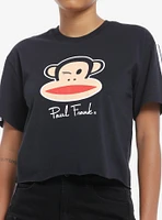 Paul Frank Wink Stripe Girls Crop T-Shirt