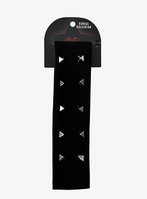 Social Collision Pyramid Stud Stretch Headband