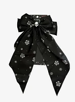 Gothmas Skull Snowflake Hair Bow