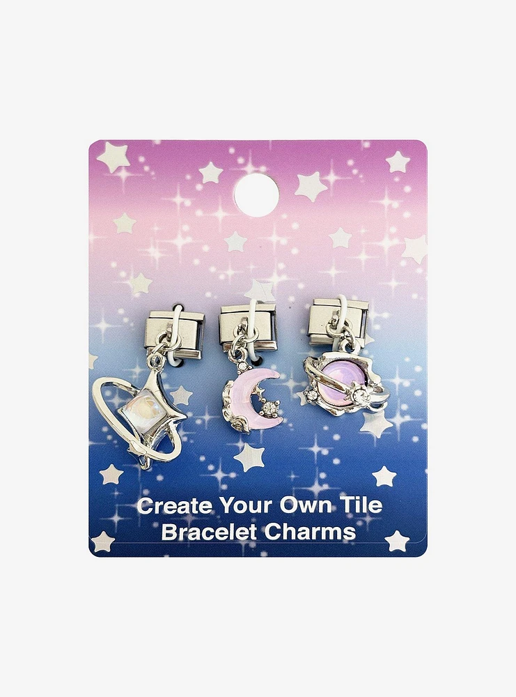 Celestial Create Your Own Tile Bracelet Charm Set