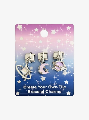 Celestial Create Your Own Tile Bracelet Charm Set