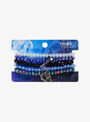 Thorn & Fable Celestial Wings Bead Bracelet Set