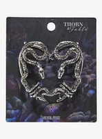 Thorn & Fable Coiled Snake Ear Cuffs