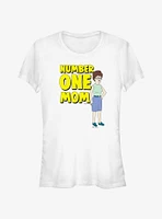 King of the Hill Number One Mom Girls T-Shirt