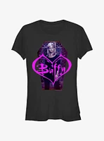 Buffy The Vampire Slayer Coffin Portrait Girls T-Shirt