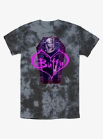 Buffy The Vampire Slayer Coffin Portrait Tie-Dye T-Shirt