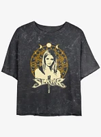 Buffy The Vampire Slayer Celestial Girls Mineral Wash Crop T-Shirt