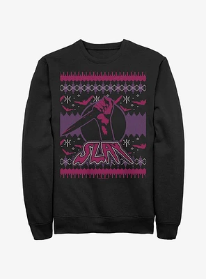 Buffy The Vampire Slayer Slay Ugly Chirstmas Sweatshirt