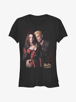 Buffy The Vampire Slayer Blood Love Girls T-Shirt