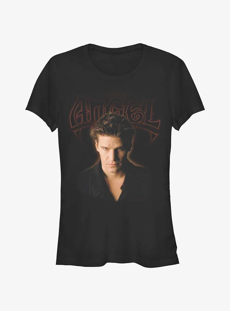 Buffy The Vampire Slayer Cursed Angel Girls T-Shirt