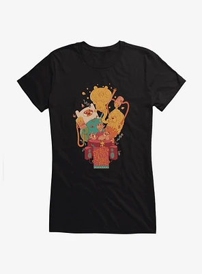 Adventure Time Bear Party Girls T-Shirt