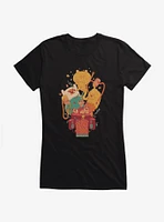 Adventure Time Bear Party Girls T-Shirt