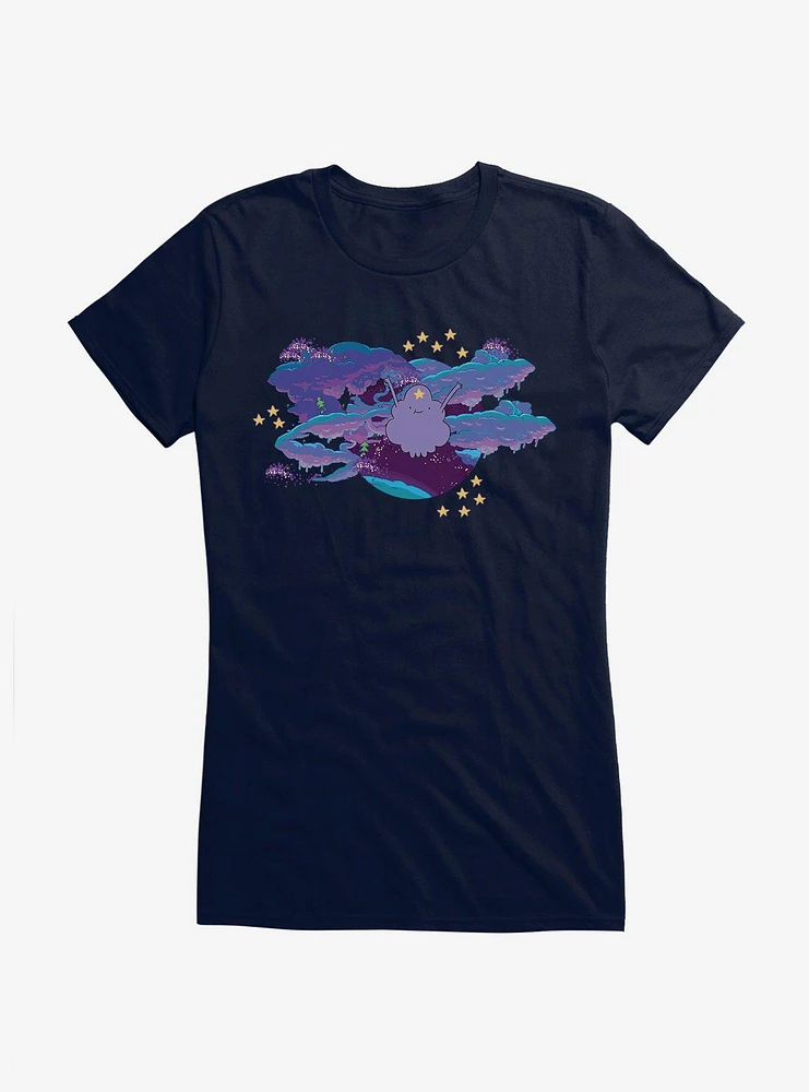 Adventure Time Starry Night Lumpy Space Princess Girls T-Shirt