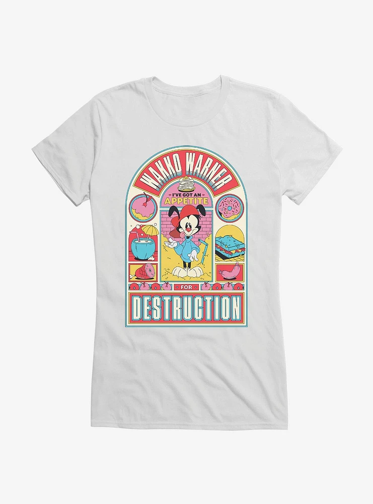 Animaniacs Wakko Warner For Destruction Girls T-Shirt