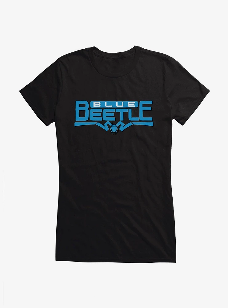 Blue Beetle Logo Girls T-Shirt