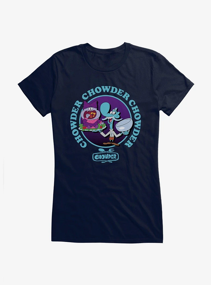 Chowder And Mung Daal Girls T-Shirt