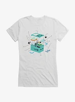 Adventure Time BMO Manual Girls T-Shirt