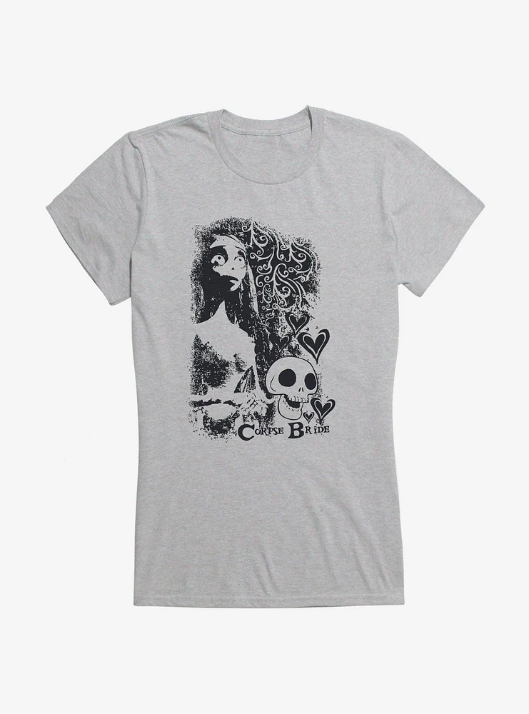 Corpse Bride Hopeful Emily Girls T-Shirt