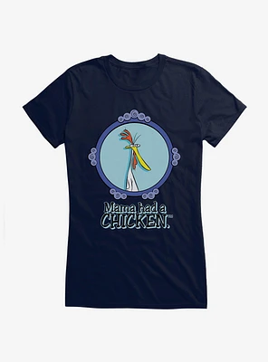 Cow And Chicken Mama Had a Girls T-Shirt