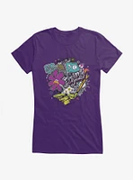 Looney Tunes Daffy Duck You're Despicable Doodle Girls T-Shirt