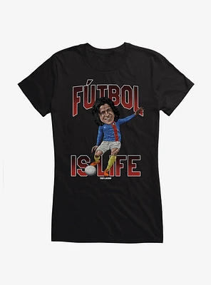 Ted Lasso Dani Rojas Futbol Is Life Girls T-Shirt