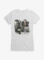 The Hobbit: An Unexpected Journey Title Logo Girls T-Shirt