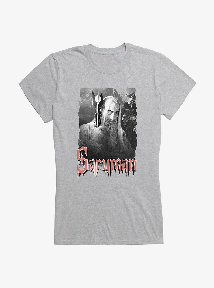 The Lord Of Rings Saruman Girls T-Shirt