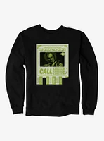 Beetlejuice 2 Bio-Exorcist Beetlguese Tear-Off Flyer Sweatshirt