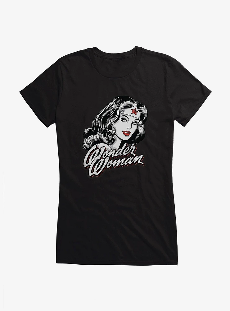 Wonder Woman Bold Graphic Girls T-Shirt