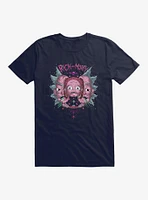 Rick And Morty Psychedelic Split Head T-Shirt