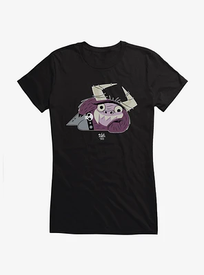 Foster's Home For Imaginary Friends Eduardo Laying Down Girls T-Shirt