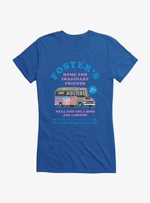 Foster's Home For Imaginary Friends Find You A School Bus Girls T-Shirt