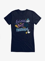 Friends Living My Best Life Girls T-Shirt