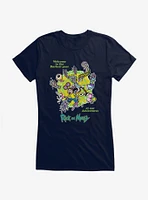 Rick And Morty Darkest Year Girls T-Shirt