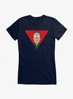 Rick And Morty Jerry Triangle Girls T-Shirt