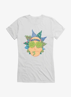 Rick And Morty Portal Eyes Girls T-Shirt