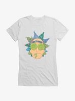 Rick And Morty Portal Eyes Girls T-Shirt