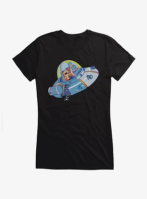 Rick And Morty UFO Girls T-Shirt