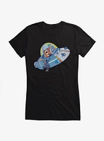 Rick And Morty UFO Girls T-Shirt